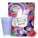 FlavCity All- in- One Protein Smoothie for Kids (Magical Berry) - Grass- Fed & Undenatured Serwatka Protein Powder z 15 g Protein & 5g Collagen - Gluten- Free & Non-GMO - 15 Służenia