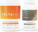 EcoNugenics Ultimate Immune System Support Pack - PectaSol- C Zmodyfikowany Citrus Pectin- 454 Grams & MycoPhyto Medical Mushroom Health- 60 kapsułki