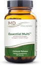 MD Prescriptives - Essential Multi (Opóźnione uwolnienie) - Multivitamin Mineral Complex Supplement for Enhanced Hormon Support - 120 kapsułki