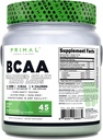 Primal BCAA proszek Great Ape (45 SERV) (Green Apple Flavored) - 0 g węglowodanów, 0 kalorii, 7 g BCAA na porcję