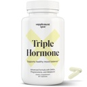 Natural Mood Balance Supplement w / Melatonina, DHEA i ciąża - Spreparowane do zwiększenia energii w mężczyzn i kobiet (60 kapsułki)