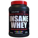 Szalony Labz Szalona Serwatka, 100% Muscle Building Serwatka Protein, BCAA Amino Profil, Mass Gainer, Meal Replacement (Tort urodzinowy, 30 Służenia)