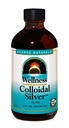 Źródło Naturals Wellness Colloidal Silver 45 ppm, Wspiera fizyczne dobre samopoczucie * - 8 Fluid oz