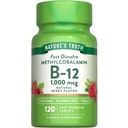 Nature 's Truth B12 Witamina tabletki podjęzykowe 124; 1000 µg 124; 120 Hrabia 124; Wegan, Non-GMO & Gluten Free
