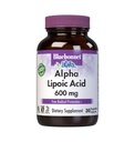 BlueBonnet Alpha Lipoic Acid 600mg - Mocne przeciwutleniacze Nerve Supplement for Women & Men - Non- GMO, Vegan, Kosher - Gluten- Free, Soy- Free, Dairy - 60 Kapsułki roślinne