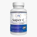 Super C witamina C Complex - Wysoka odporność antyoksydant Ochrona zdrowia i funkcji immunologicznych z Rose HIPS - 50 tabletek, 30 Dni Podawanie, 1000 mg - Bez GMO-, Wegańska formuła