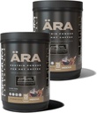 Ara Mocha Wysoka pojemnik z proteiną w proszku do gorącej i zimnej kawy, herbata, napoje - bez cukru, bez klamry - 20g rozpuszcza się Smoothly w gorących napojach, 325g (2 opakowania)