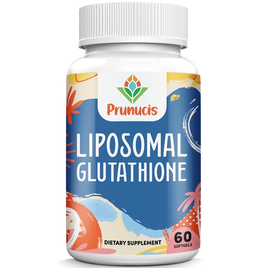 2400MG Liposomal Glutation, z witaminą C, Thistle mleka i kwasu alfa- lipoinowego, Master Przeciwutleniacze, Czyste zmniejszone L- Glutation - System immunologiczny, Naprawa komórek, Energia, Wysoka absorpcja, 60 Softgels