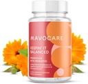 MavoCare Probiotic for Women - BV & Yeast Infection Support, pH Balance, Odor Relief, Gut Health - 30ct Vegan kapsułki z prebiotyki, Calendula & czosnek dla zdrowia i trawienia pochwy