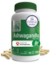 Zdrowie Thru Nutrition Ashwagandha 500mg KSM Base66 ® 90 Kapsułki Biżuteria 124; Stres, Nastrojenie, Focus, & Energia 124; Klinicznie Proven i Root- Tylko Whitania Somnifera Extract 124; Non-GMO, Gluten & Soy Free