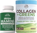 Kraju Farms 'Beauty Pack Collagen + Zielone Irlandzkie Morze Moss, Kolagen dla skóry, Wzrost włosów, paznokcie i łączniki, Ultimate Beauty Support Gift, Pack of 2