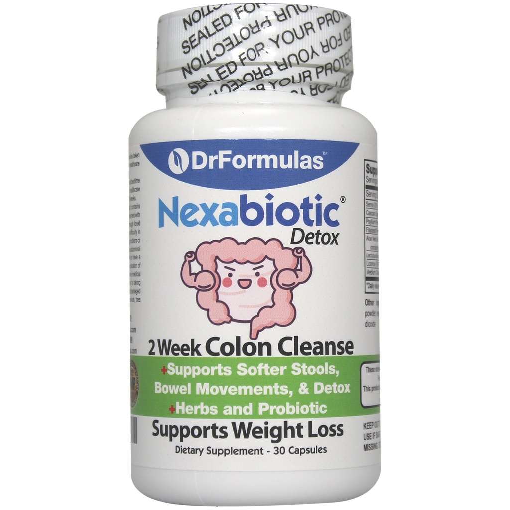 Probiotyki dla kobiet utrata masy ciała 124; Mężczyźni i Kobiety Colon Cleanse Detox 124; Nexabiotic 2 Tydzień Szybkie i szybkie tabletki, Suplementy diety (Nie herbata)