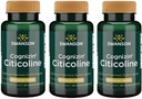 Swanson Cognizin Citicoline 1000 Miligramy 60 Kapsułki Veg (3 opakowania)