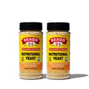 Bragg Premium Nutritional Yeast Seasoning - Wegan, Gluten Free - Good Source of Protein & Vitamin - Nutritional Savory Parmesan Cheese Substitute (Oryginalny, 4.5 unce (Opakowanie 2))