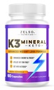 ZELSO K3 Mineral Weight Loss Pills for Women and Men, K3 Mineral Pills - K3 Salt Mineral, Witamina + K3 Suplement kapsułki dla Keto Weight Loss - 1 Miesiąc dostawy