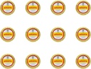 Rawleigh Antiseptic Salve Iconic Yellow Big Tin: 4.5 oz, Wielozadaniowa maść łagodzi cięcia, siniaki, podrażnienia, z terpentyny, fenol, olej z nasion bawełny i parafina, Oryginalna formuła - Opakowanie 12