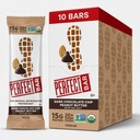 Perfect Bar, Dark Chocolate Chip Peanut Butter Protein Bar, wysoki poziom białka, Organic, Gluten Free, Soy Free, Nie GMO, Bez alkoholu cukrowego, 2.3 Ounce Bar, 10 Count