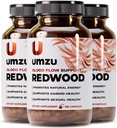 UMZU Redwood Azoksyd azotu Booster, 3- Miesiące dostaw - Suplement tlenku azotu z witaminą C, Czosnek i Kasztan Koń - Wspiera zdrowe cyrkulacji, Przepływ krwi, Energia, Stamina i Witalność dzienna
