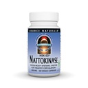 Źródło Naturals NSK- SD, Nattokinase, Wegetariańskie Przyjazne, Całość ciała Enzym układowy dla zdrowego krążenia *, 200 mg - 60 Kapsułki wegetariańskie