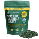 Na target Living Organic Spirulina Chlorella Bis 124; Supergreens Bis 124; USDA Organic Bis 124; 1000 Tablets - 250 G (8.8 oz) Bis 124; Vegan Bis 124; Immune Support Bis 124; Alkalizing Bis 124; Nutrient Dense 124; Protein Dense