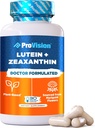 ProVision Lutein & Zeaksantyna Suplementy Luteina na bazie plantacji i Zeaksantyna Witaminy Eye - Zeaksantyna Plus Suplement Lutein dla oczu - 30 Kapsułki