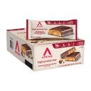 Atkins Czekoladowy Masło orzechowe Protein Meal Bar, Wysoki Fiber, 16 g Białko, niski cukier, 3g Węgiel netto, niski Carb, Keto Friendly, 12 Hrabia