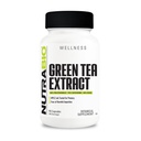 NutraBio Green Tea Extract, Dodaje przeciwutleniacze korzyści i pomaga ogólne zdrowie i Well- Being, 500mg - 90 Kapsułki
