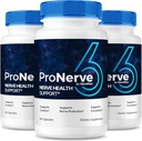 NutraRize (3 opakowania) ProNerve6 Neuropathy, ProNerve 6 Nerve Supplement Supplement, Pro Nerve 6 kapsułki, ProNerve6 Pastillas Recenzje (180 kapsułki)