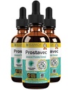 Prostavec Advanced Prostate Supplement - Liquid Formula for Faster Absorption with Pygeum, Saw Palmetto, Stinging Nettle + Turmeric & Damiana - Vegan, Non-GMO - 6 fl oz