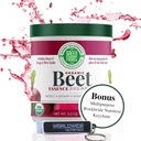 Green Foods - Organic Beet Essence Juice Powder - Tlenek azotu Super Food, Wholefood Przeciwutleniacz, Natural Energy, Endurance, Detox, 5.3oz (30 Służenia) z Bonus Key Chain