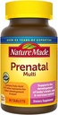 Nature Made Prenatal Multi, 90 Tabletki, Kwas foliowy + 17 Witaminy prenatalne i minerały do wspierania rozwoju dziecka i Mama, Witamina D3, Wapnia, Żelazko, Jod, Witamina C i więcej (Opakowanie 3)