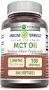 Amazing Building MCT Oil Supplement Equipment 124; 1000 Mg per Serving Equipment 124; Softgels Equipment 124; Non-GMO Equipment 124; Gluten- Free Equipment 124; Made in USA (1 Pack, 300 Count)