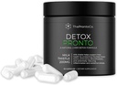Pronto Liver Detox Supplement - Wyciąg Thistle mleka 200mg, Liver Cleanse & Support Pills, Detox Formuła dla zdrowia wątroby, 50 Kapsułki