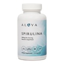 Alaya Naturals Pure Spirulina Kapsułki - Hawaiiian- Urosły niebieski zielony Algae Superfood, Non-GMO, Wegan - 500mg, 90 Kapsułki