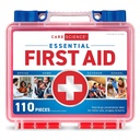 Care Science First Aid Kit, 110 Kawałki 124; Profesjonalne wykorzystanie do podróży, Praca, Szkoła, Dom, Samochód, Emergency, Survival, Camping, Turystyka i więcej
