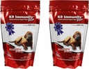 Aloha Medicinals K9 Immunitet Plus, Immune Supplement Supplement dla psów powyżej 70 funtów, Organic and Mushroom Enhanced Dog Health Supplies, Pack of 2, 90 Chews