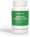 Basics Daily Probiotic, 10 Miliard aktywnych kultur, Pomocnicze trawienie i zdrowia jelit, kapsułki, 60 Hrabia, Dwa miesiące dostaw