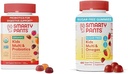 SmartPants Kids Multivitamin Gummies Bundle: Organic Probiotics, Omega 3, Vitamin D3, C, B12, B6, A, K & Zinc Immune Support, Sugar Free Strawberry Banana, 164 Count