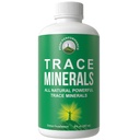 Ultra Wysoka Czystość Ślad Minerały płynne Krople do wody. Jonowa roślina oparta na Fulvic Ślad Mineral Drop Supplement + Magnez. Uzupełnia naturalne minerały, elektrolity + optymalne poziomy pH