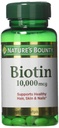 Nature 's Bounty Biotin 10.000 µg, szybkie uwolnienie Softgels 120 Każdy