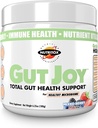 Gut Joy - Total Gut Health Support. Sproszkowany suplement do wsparcia zdrowia Gut, i kompletny Wellness - mieszany aromat jagodowy, 30 Sług