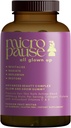 Wszystkie Glown Up Advanced Beauty Complex Glow i Grow Gummies z Biotin, Collagen, i przeciwutleniacze witaminy A, C i E dla włosów, skóry i paznokci.