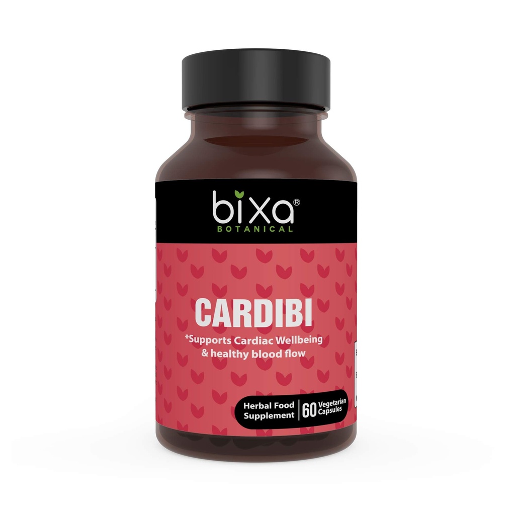 Ayurvedic Natural Herbal Supplement CARDIBI Capsules Pure Authentic Premium Quality 60 Veg Capsules (450mg) (with Arjuna,Guggul, Punarnava, Trikatu Powder and Garlic Extract)