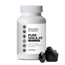 100% Czysty Shilajit, Organic Himalayan Shilajit dla mężczyzn i kobiet, 85 + Ślad minerałów bogatych w dodatek kwasu Fulvic Shilajit dla energii i układu immunologicznego 1000mg 90