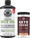Wydajność 100% oleju kokosowego MCT, 32oz + Keto Coco Drink Mix, 8.5oz