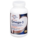 Omega-3 Enteric- Coated Fish Oil Supplements, Trigliceryde Form, 1100 mg Total Omega-3 Kwasy tłuszczowe, Non-Dairy and gluten- Free, Special Enteric Coated Softgels for No Fishy Burps - 180 Count