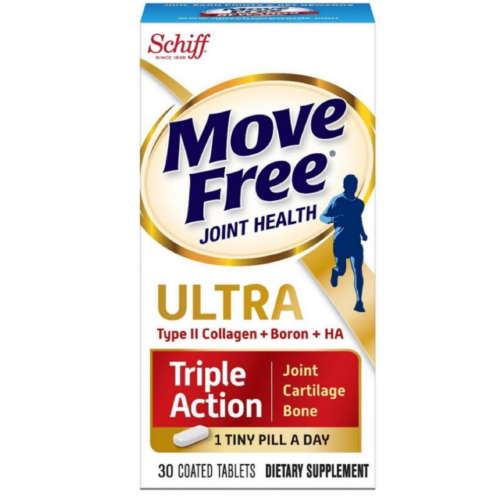 Przenieś Free Ultra z UC- II wspólna tabletka zdrowia, 30 Count