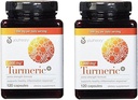 Youtheory Turmeric Extra Force Formuła kapsułki 1000 mg na dobę, 120 Hrabia (Opakowanie po 2)