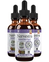 Nervestra Nerve Health Supplement - Fast- Absorbing Herbal Liquid Formula - Turmeric, White Willow Bark, B- Vitamin, Alpha Lipoic Acid, Acetyl- L- Carnitine i więcej