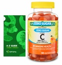 Suplement diety witaminy C, 250 mg, 120 Ct Bundle z ekskluzywnymi witaminami i minerałami - A do Z - Better Ligth & Spring Guide